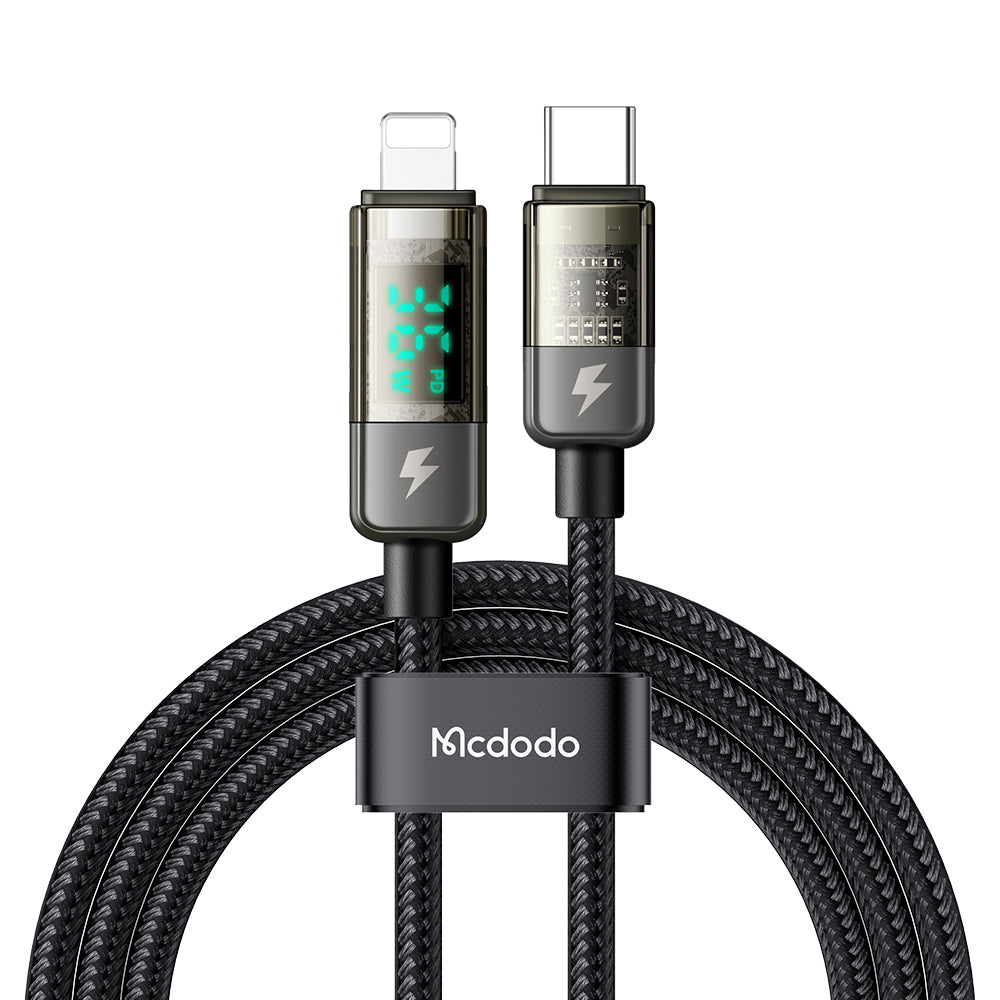 Digital Pro Auto Power Off Transparent Data Cable 1.2m