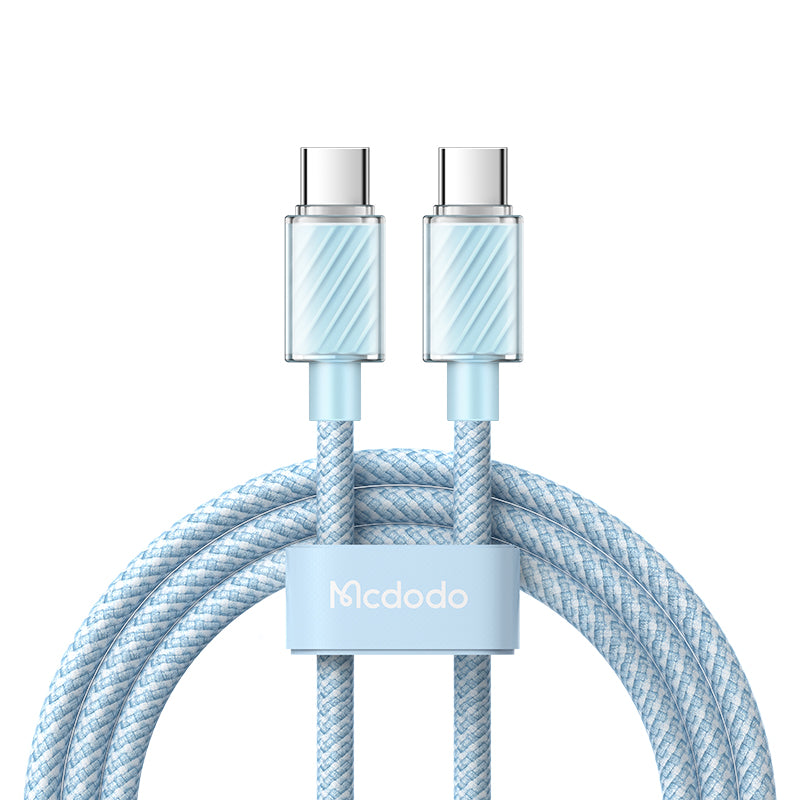 Mcdodo CA-367 Dichromatic Series 100W Type-C to Type-C Data Cable 1.2m