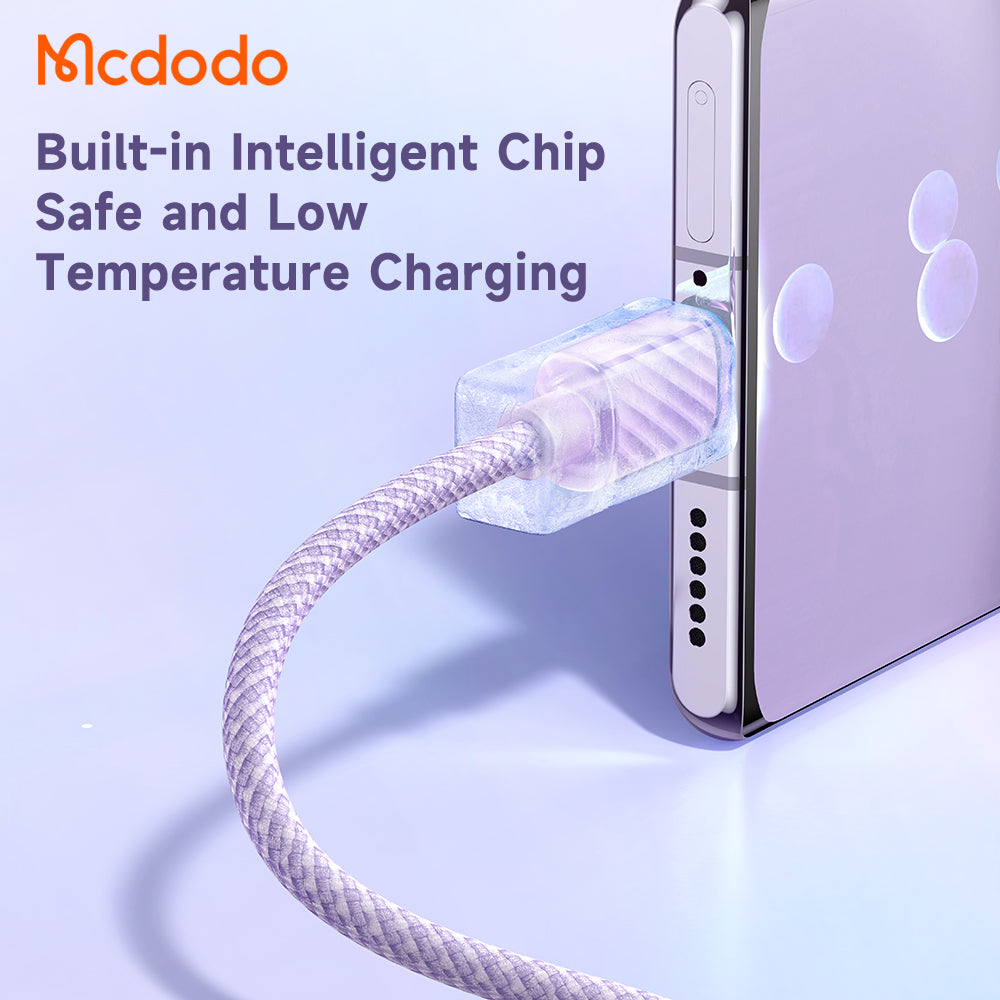 Mcdodo CA-367 Dichromatic Series 100W Type-C to Type-C Data Cable 1.2m