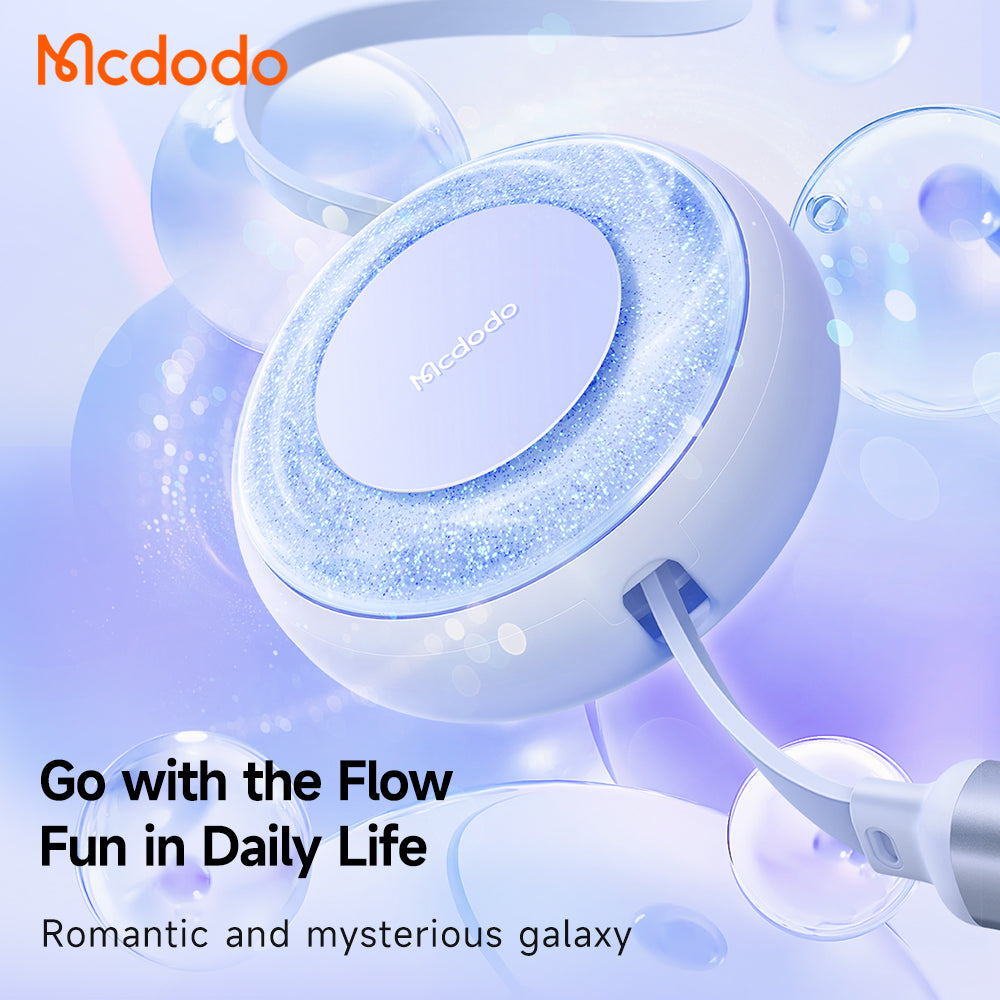 Mcdodo CA-357 Sparkling Series 3 in 1 Retractable Charging Cable 1.2m
