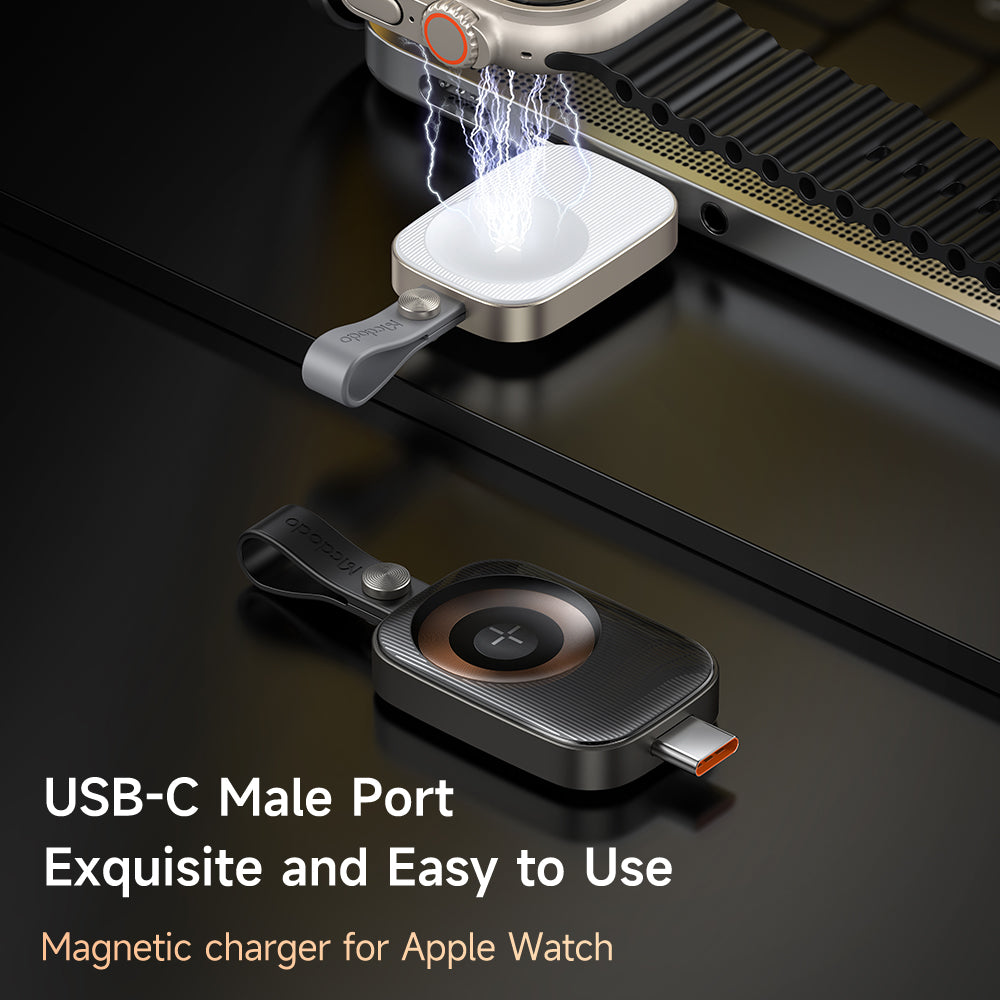 Mcdodo CH-499 Type-C Mangetic WIireless Charger for Apple Watch (Male)