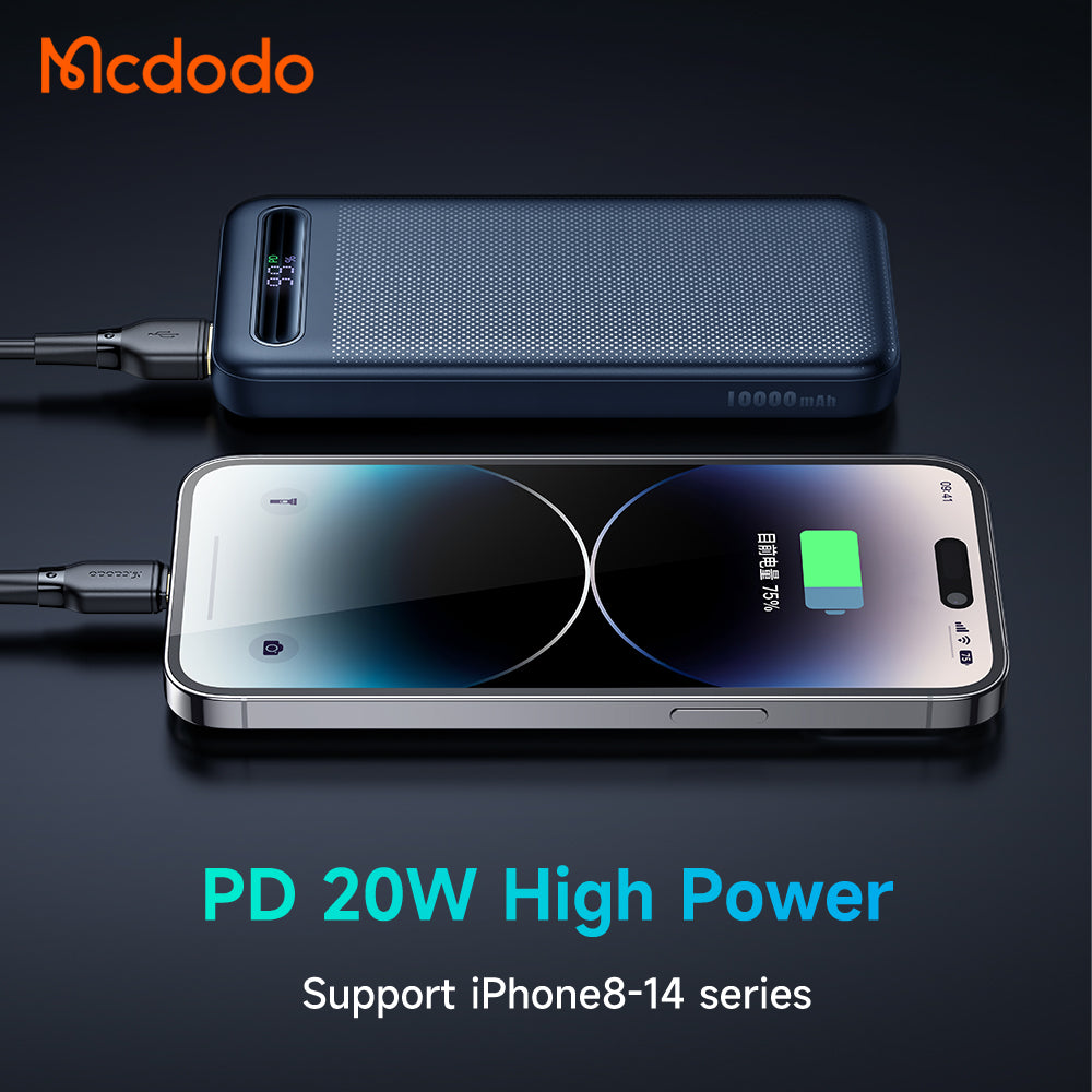 Mcdodo MC-3881 PD 10000mAh Powerbank 22.5W High-Speed Power
