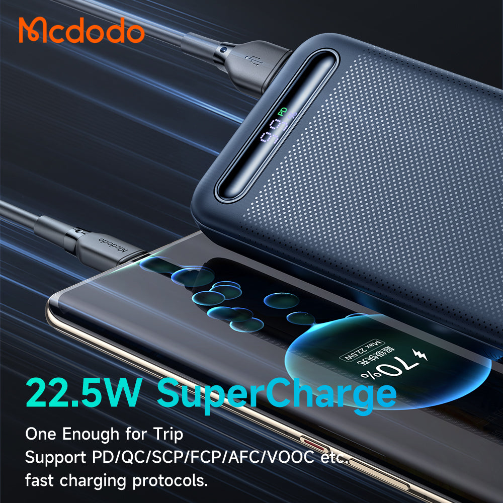 Mcdodo MC-3881 PD 10000mAh Powerbank 22.5W High-Speed Power
