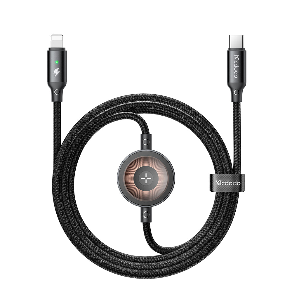 Mcdodo CA-568 2-in-1 Cable (Lighting) For iPhone & Apple Watch