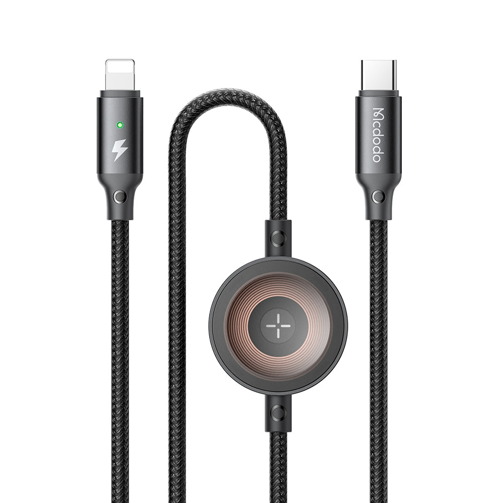 Mcdodo CA-568 2-in-1 Cable (Lighting) For iPhone & Apple Watch