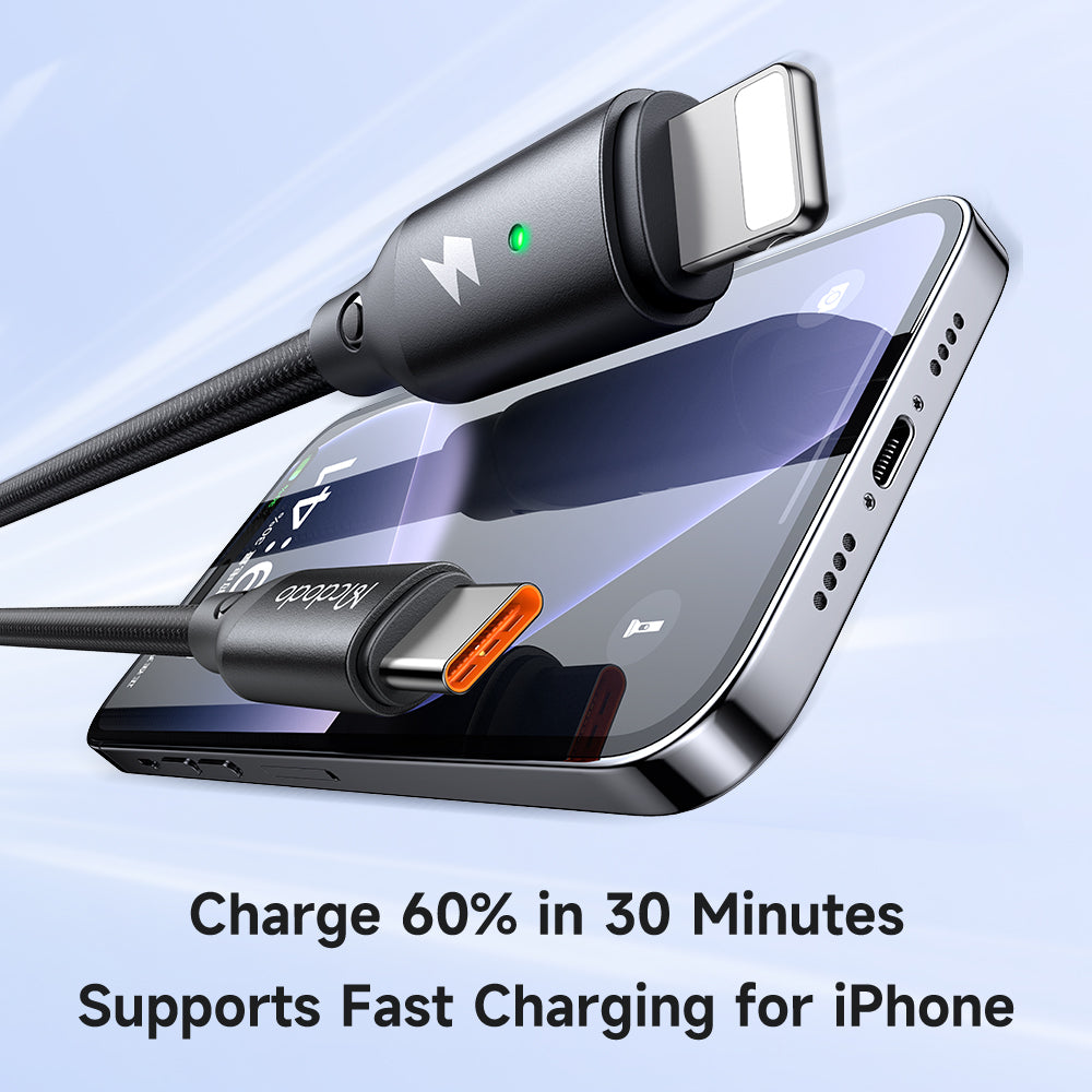 Mcdodo CA-568 2-in-1 Cable (Lighting) For iPhone & Apple Watch