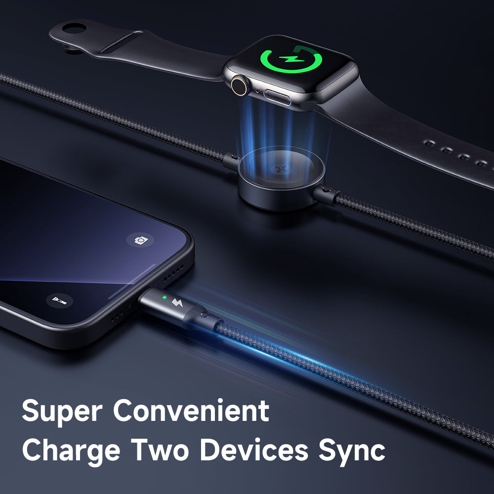Mcdodo CA-568 2-in-1 Cable (Lighting) For iPhone & Apple Watch