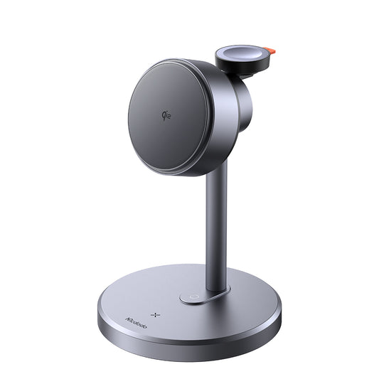 Mcdodo CH-2460 MagQ Qi2 MAgnetic Wireless Charging Station 3-in-1 Stand