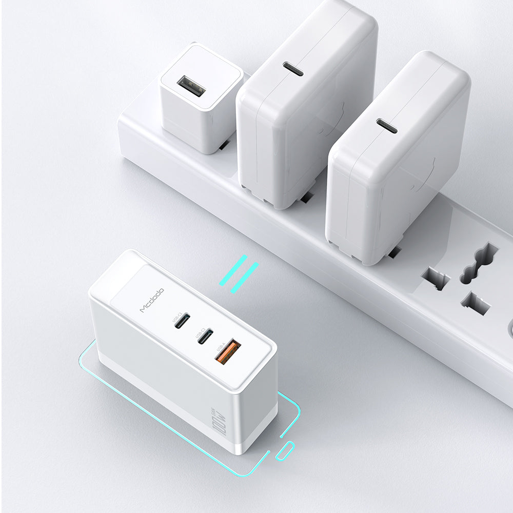 Mcdodo CH-810 Pro 100W GaN Dual Type-C + USB Universal Charger (EU/UK/US)