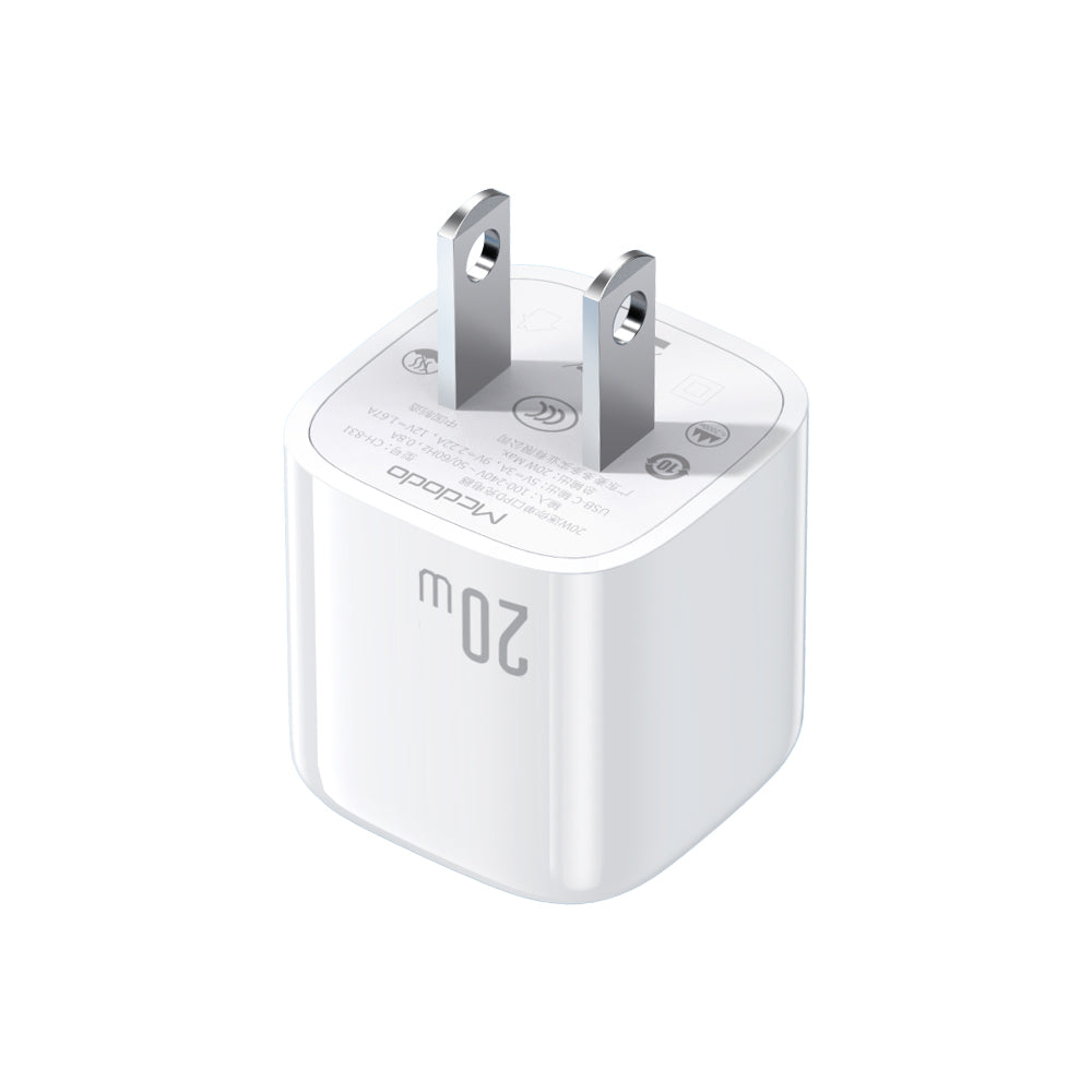 Mcdodo CH-866 Ice Series 20W Mini PD Charger (US plug)