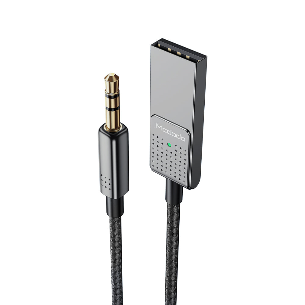 Mcdodo CA-8700 USB to 3.5mm AUX Jack Audio Cable with Bluetooth 5.1