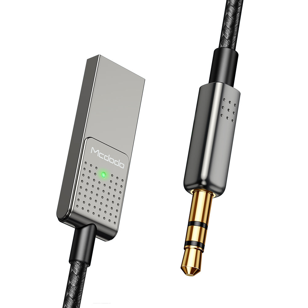 Mcdodo CA-8700 USB to 3.5mm AUX Jack Audio Cable with Bluetooth 5.1