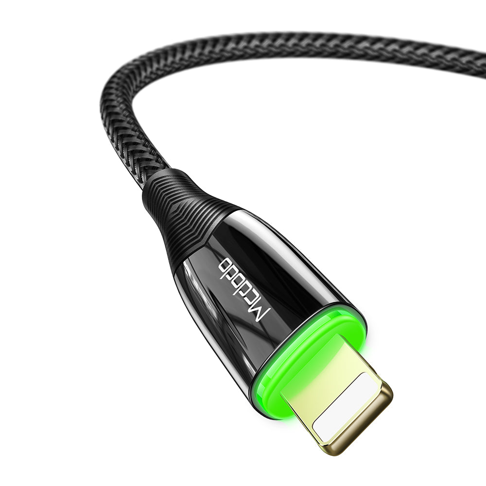 Mcdodo CA-856 Auto Disconnect Type C to Lightning Charging Cable Shark Series 1.2m