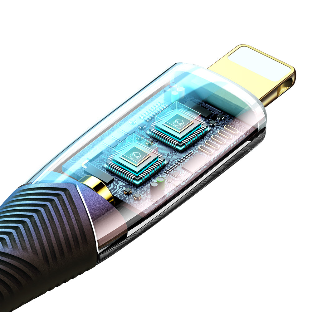 Mcdodo CA-806 Auto Disconnect Lightning Charging Cable Shark Series 1.8m