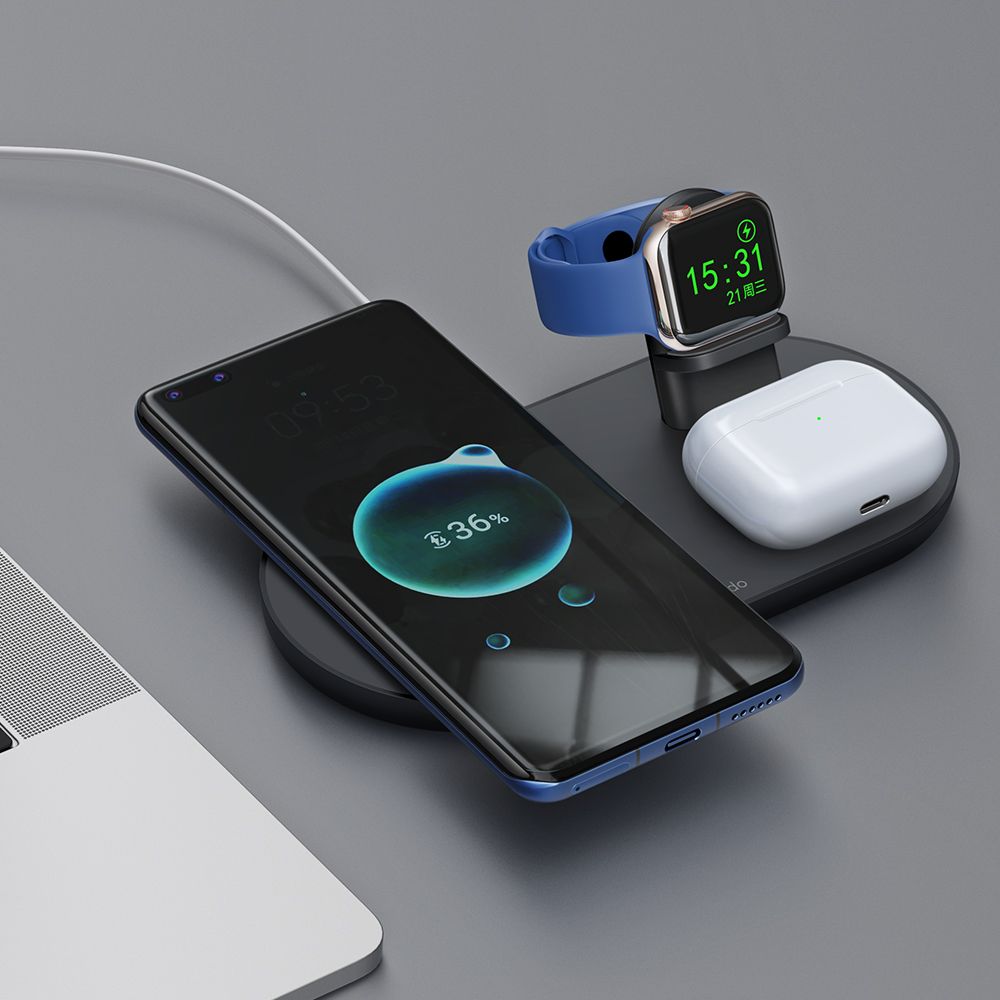 Mcdodo CH-706 15W 3 in 1 Wireless Charger
