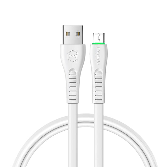 Mcdodo CA-675 Micro USB Data Charging Cable with LED Light Flying Fish Series 1.2m