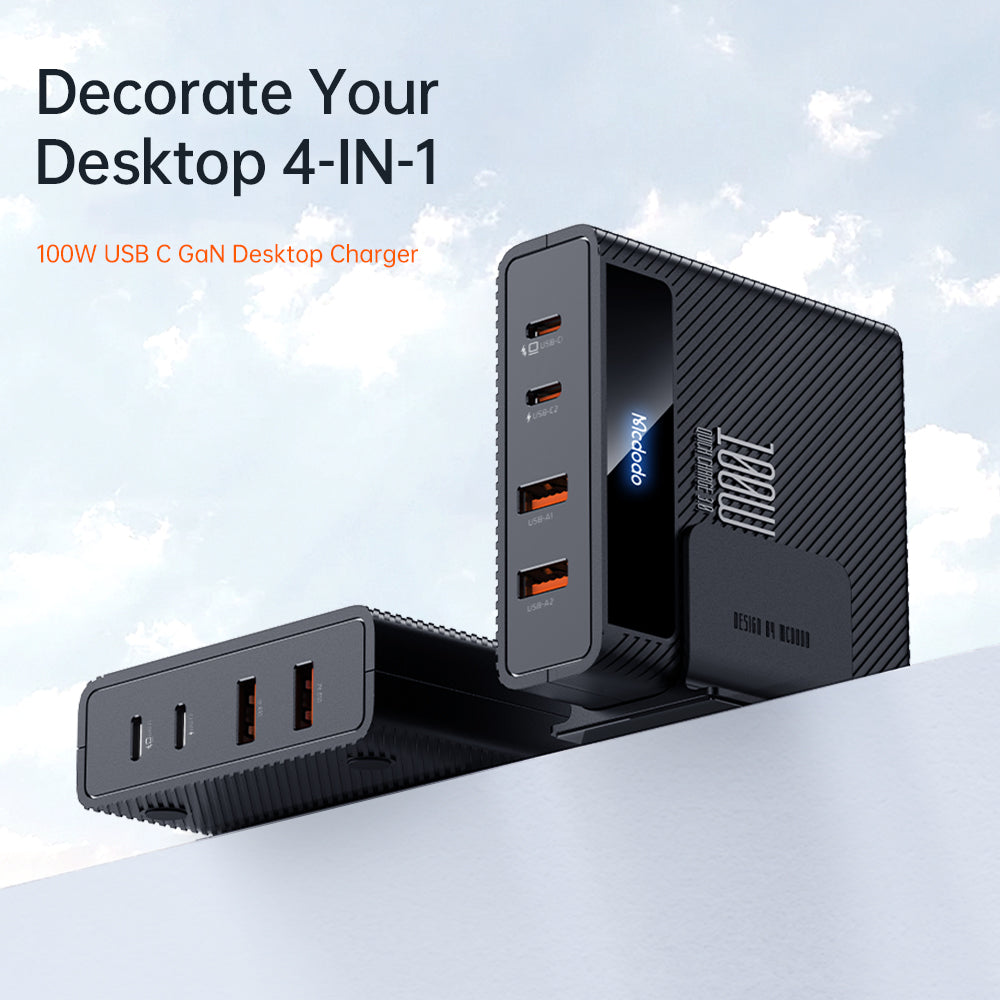 Mcdodo CH-1800 100W 4 Port PD Quick Charging Station Hyperspace Series