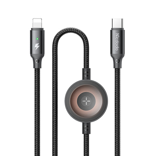 Mcdodo CA-568 2-in-1 Cable (Lighting) For iPhone & Apple Watch