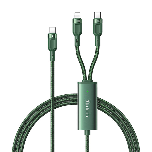 Mcdodo CA-878 2 in 1 Type C to Type C and Lightning Cable 1.2m