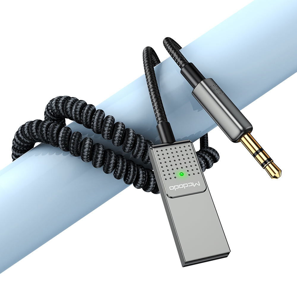 Mcdodo CA-8700 USB to 3.5mm AUX Jack Audio Cable with Bluetooth 5.1