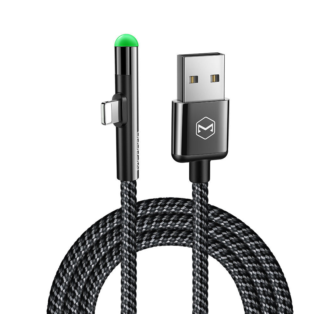 Mcdodo CA-6270 Lightning 90 degree L Type Charging Cable Gaming Series