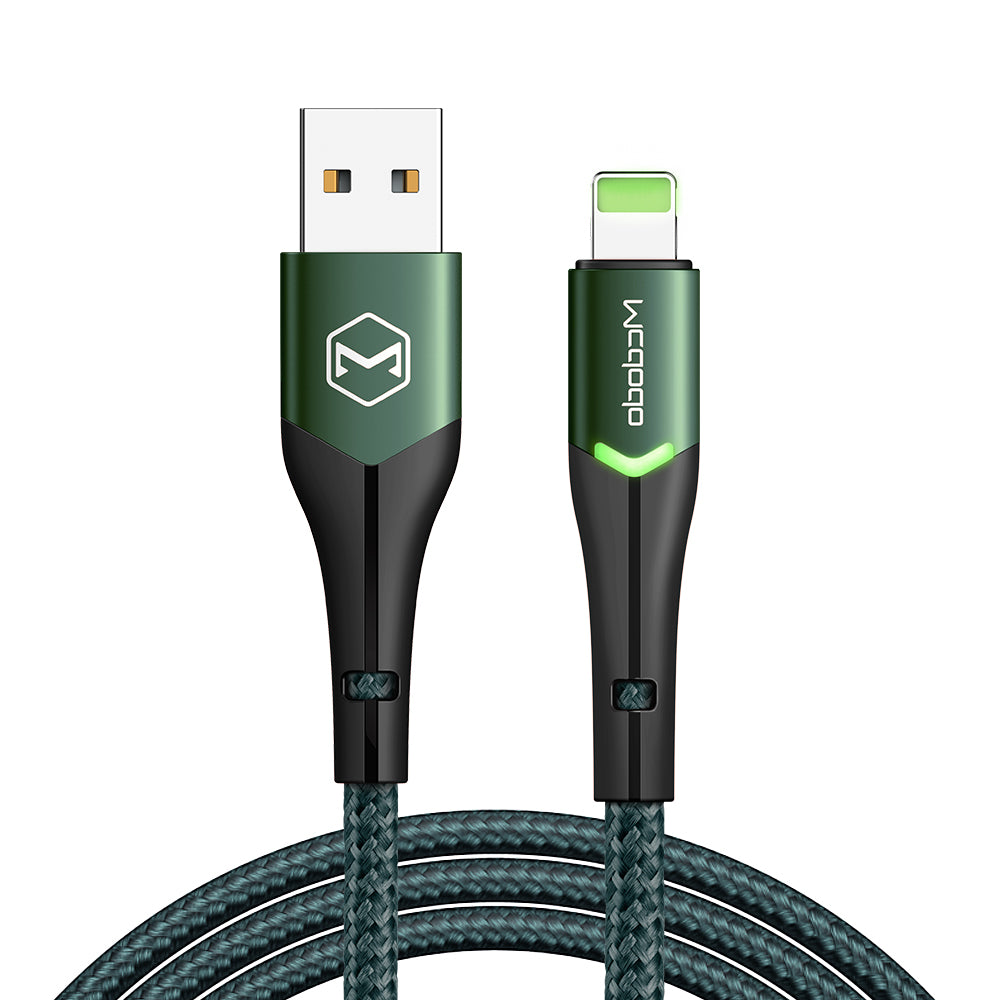 Mcdodo CA-784 Lightning Data Cable with Switching LED Magnificence Series 1.2m