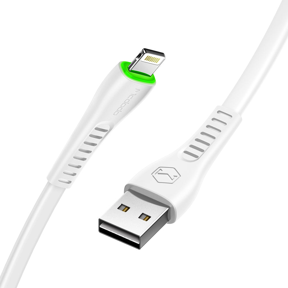 Mcdodo CA-636 Lightning Data Charging Cable with LED Light Flying Fish Series 1.2m