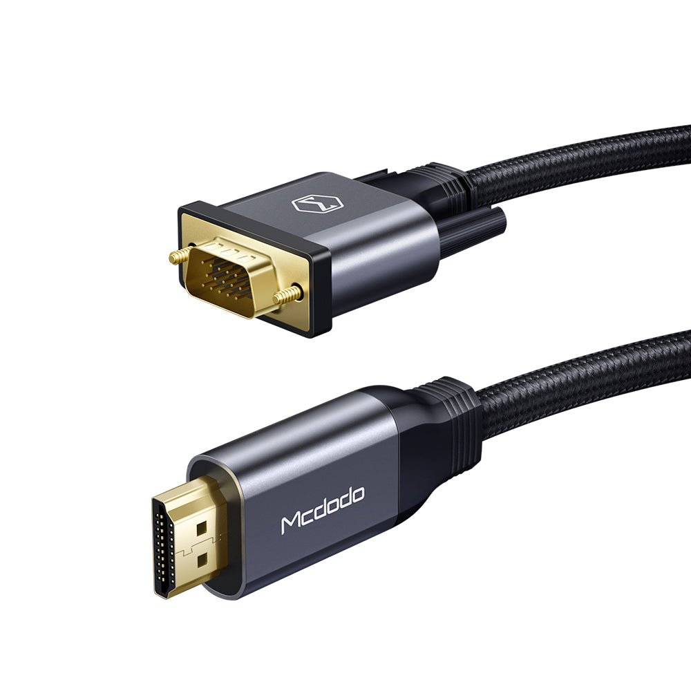 Mcdodo CA-7770 HDMI to VGA Cable 1080P High Definition 2m