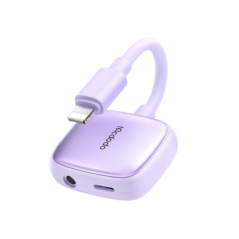 Mcdodo CA-274 iPh to iPh and 3.5mm AUX Port Converter with Call Function Support