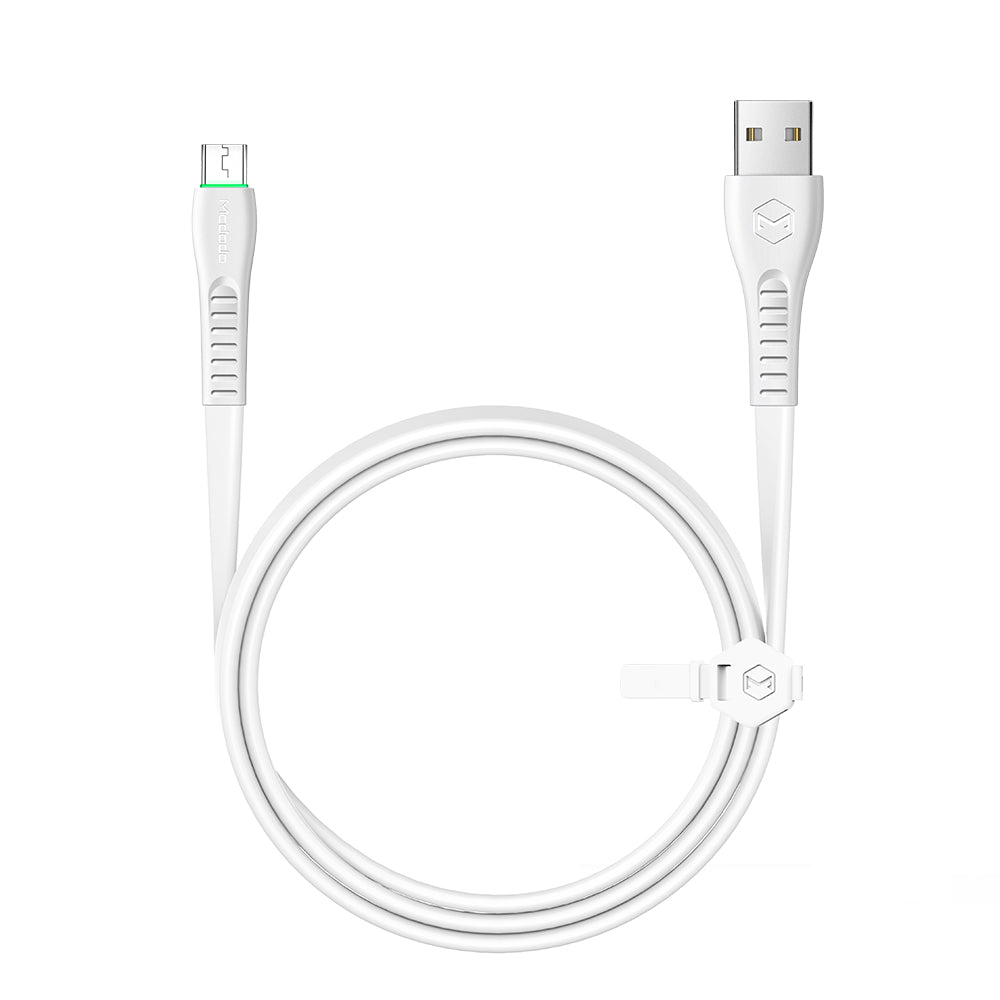 Mcdodo CA-675 Micro USB Data Charging Cable with LED Light Flying Fish Series 1.2m