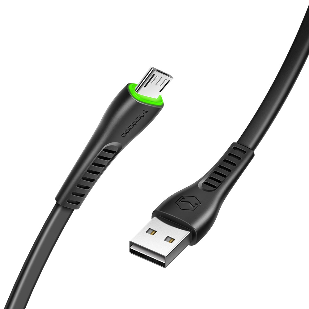Mcdodo CA-675 Micro USB Data Charging Cable with LED Light Flying Fish Series 1.2m