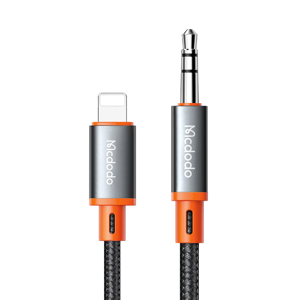 Mcdodo CA-0890 Lightning to 3.5mm AUX Jack Coil Cable Castle Series 1.8m