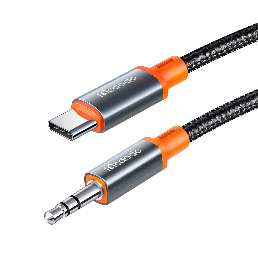 Mcdodo CA-0820 USB Type C to 3.5mm AUX Jack Cable Castle Series 1.2m