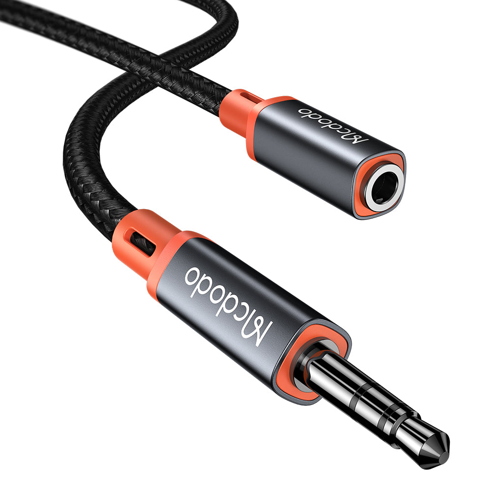 Mcdodo CA-0800 3.5mm AUX Jack to 3.5mm AUX Port Cable Castle Series 1.2m