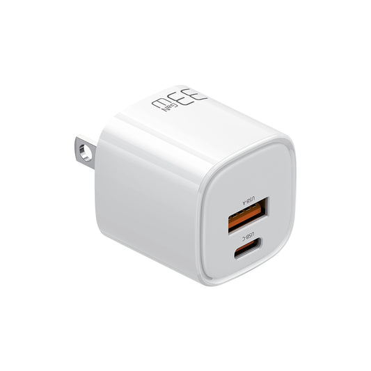 Mcdodo CH-651 Nano Series 33W PD+QC Dual Port Charger (USplug)